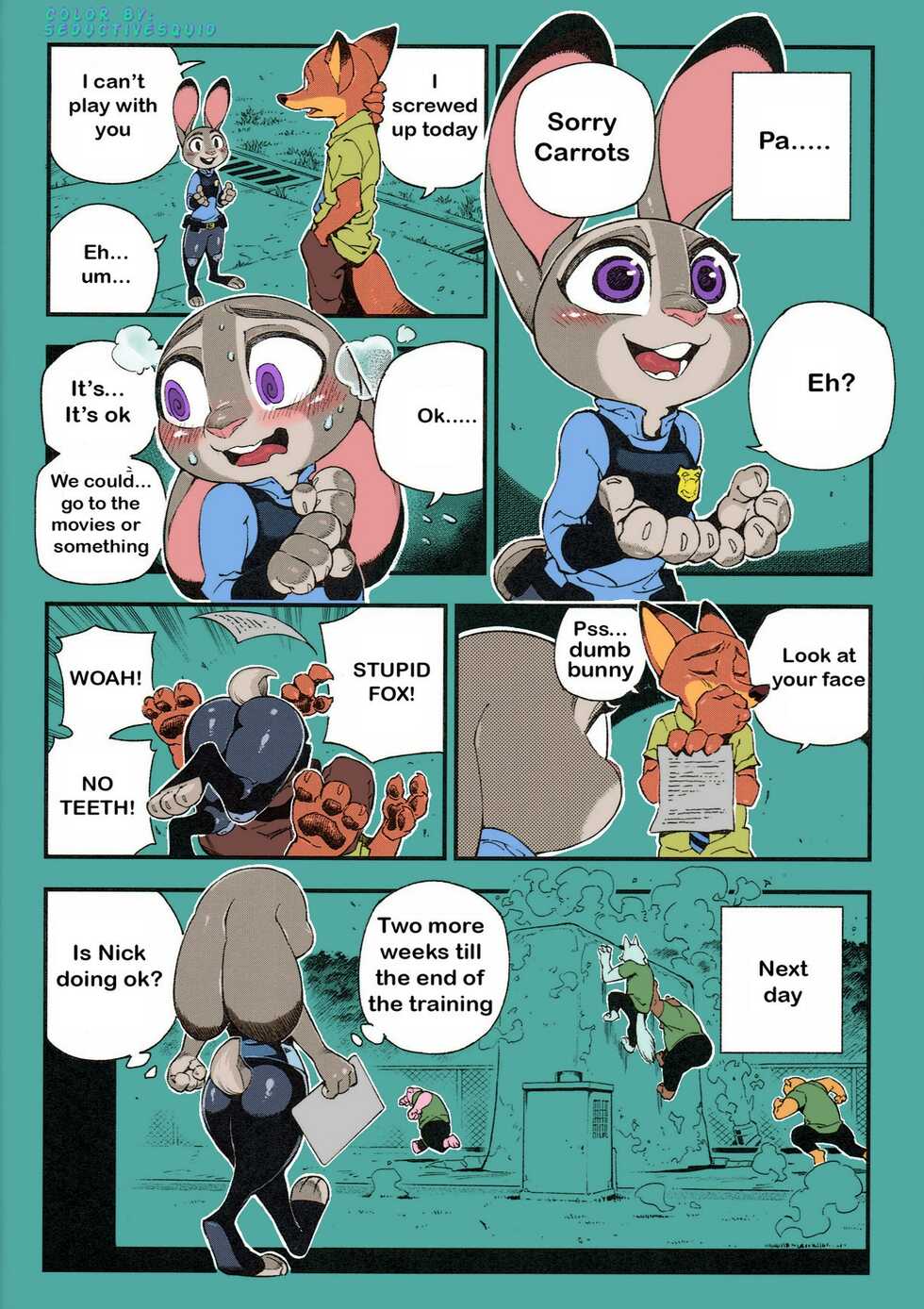 [Bear Hand] What Does The Fox Say? Colored by SeductiveSquid - Page 13