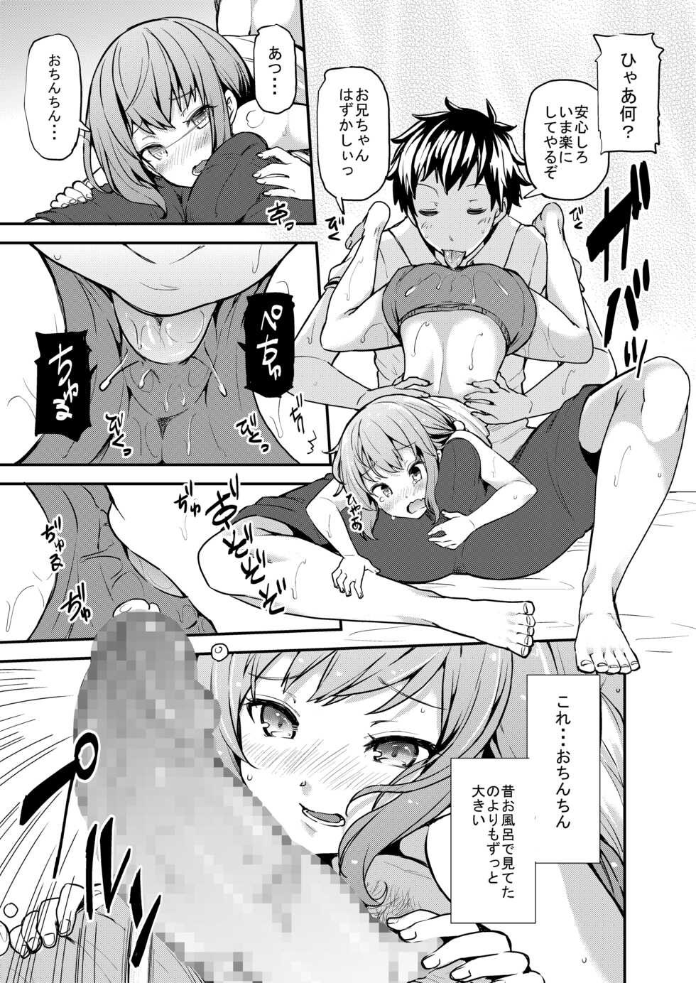 [Arysuivery (Ayakase Chiyoko, Ayakase Riberi)] Rina to Onii-chan no Ikenai Ojikan [Digital] - Page 10