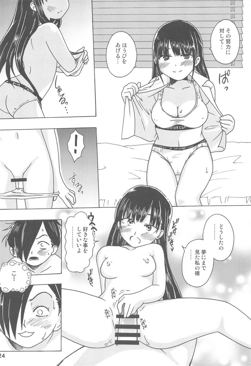 (C99) [Shinohara Heavy Industry (Haruna Mao, Akatsuki, Ukyochu)] Bokuya Max (Boku no Kokoro no Yabai Yatsu) - Page 23