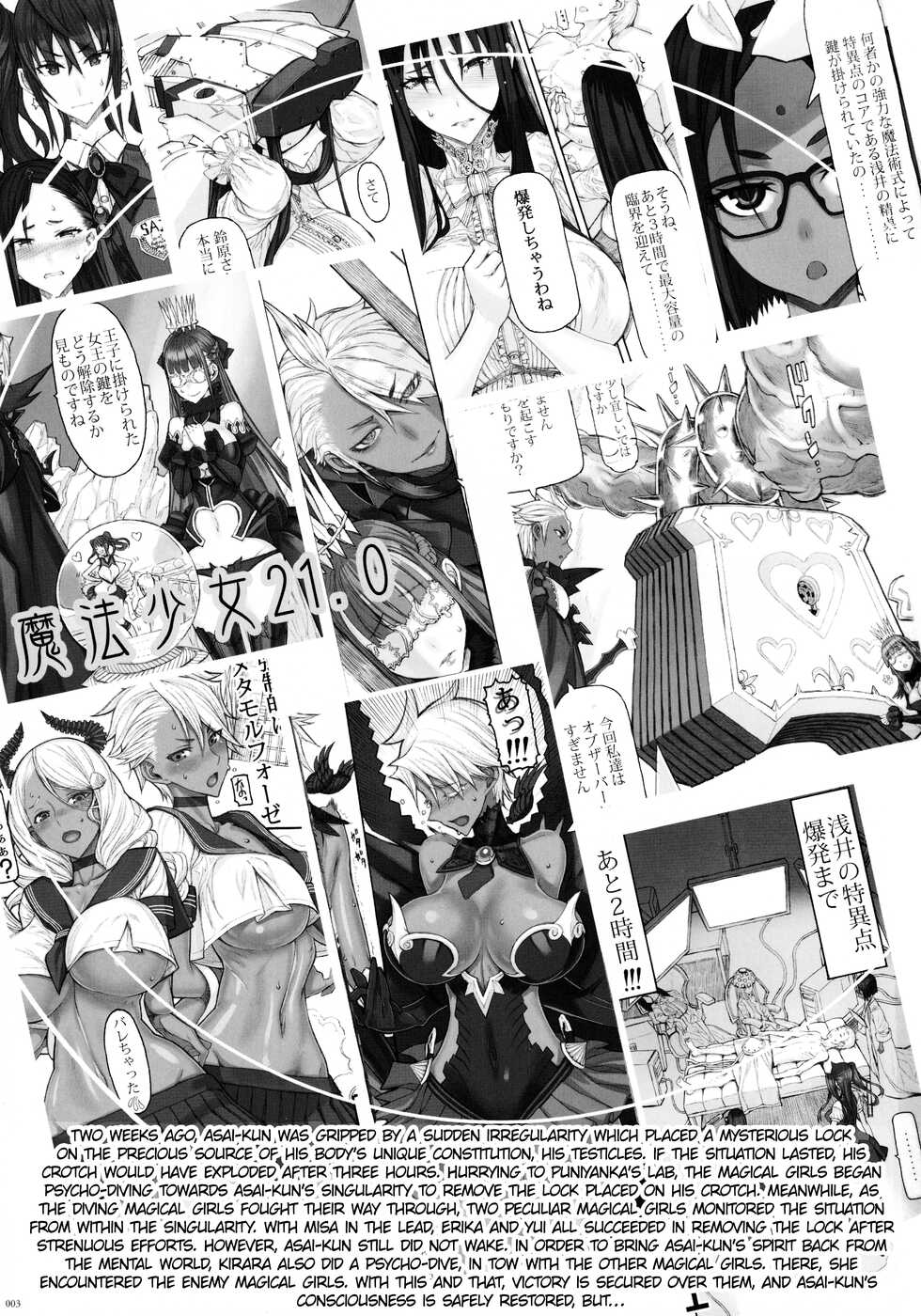 (C99) [Zettai Shoujo (RAITA)] Mahou Shoujo 21.0 (Zettai Junpaku Mahou Shoujo) [English] [head empty] - Page 2