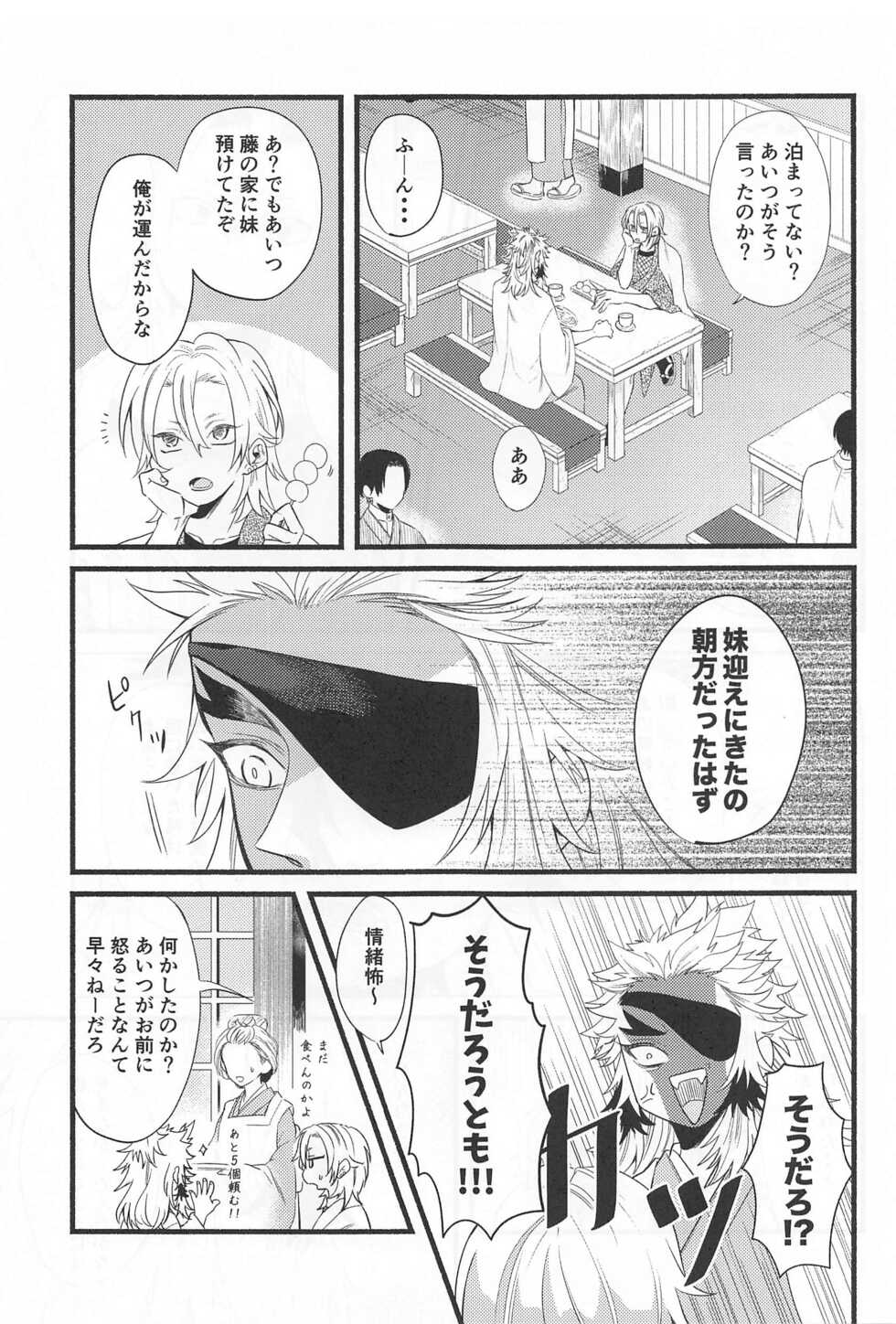 (#Nijisousaku 5) [Tekunorojii (Tekuno)] Bukiyou na Koi (Kimetsu no Yaiba) - Page 12