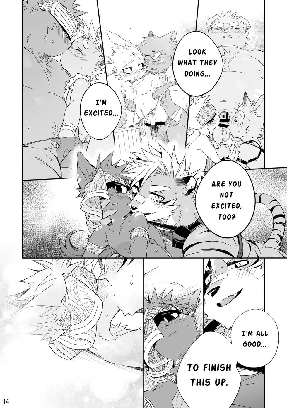 [Kensan] Danger Island [ENGLISH] + Sketch & Extra - Page 14