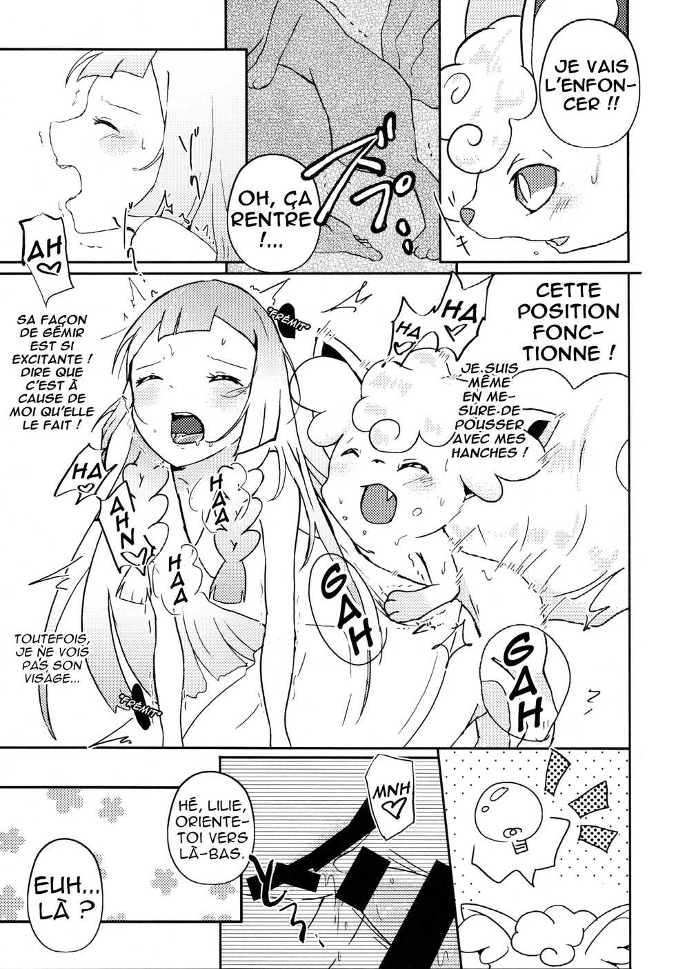 (Kemoket 6) [isou (shiro)] Moshimo Anoko ga Otokonoko Dattara SM (Pokémon Sun and Moon) [French] - Page 10