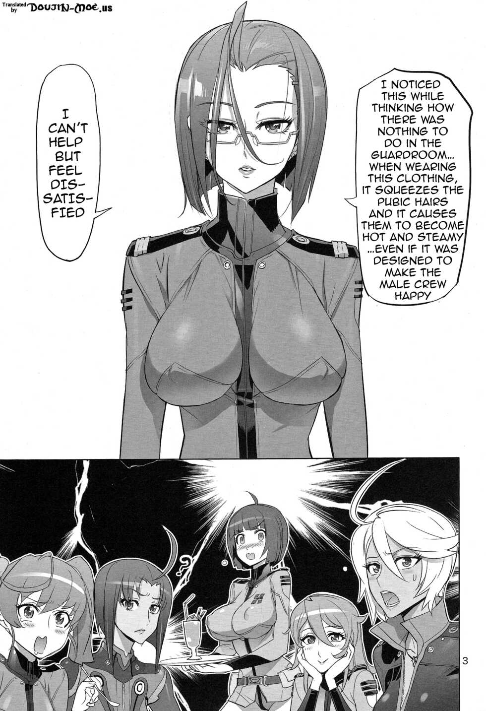 (C84) [Digital Accel Works (INAZUMA)] Chou Jigen Senkoutei Inazuma | Hyperdimensional Submarine Inazuma (Space Battleship Yamato 2199) [English] {doujin-moe.us} - Page 2