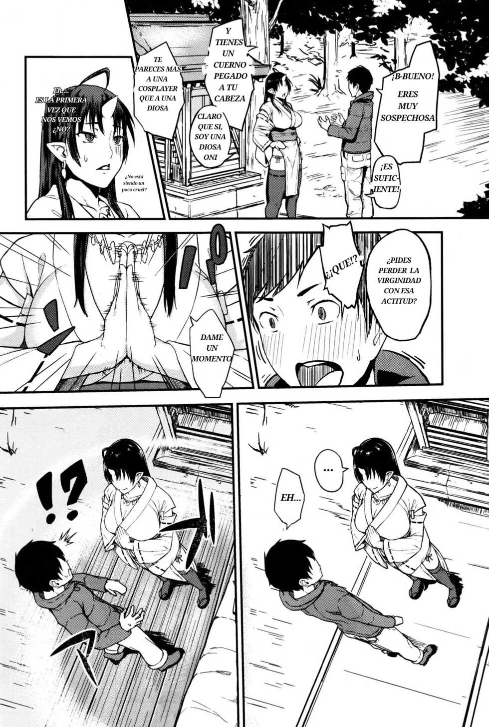 (Spanish) [obmas] Onegai! Onigami-sama [COMIC BAVEL 2016-01] - Page 4