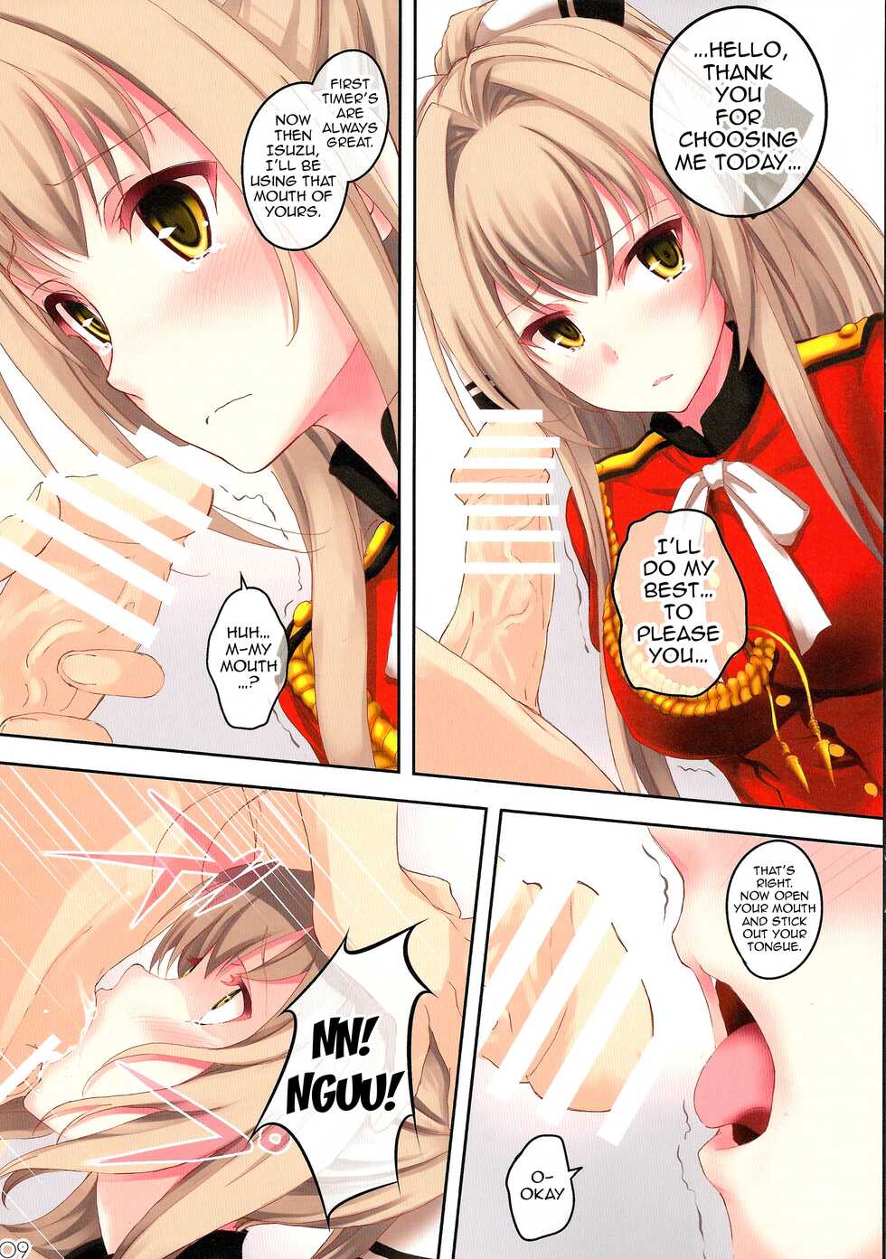 (SC65) [Seven Days Holiday (Shinokawa Arumi, Koga Nozomu)] My Beautiful Dark Deranged Fantasy! (Amagi Brilliant Park) [English] {doujin-moe.us} - Page 9