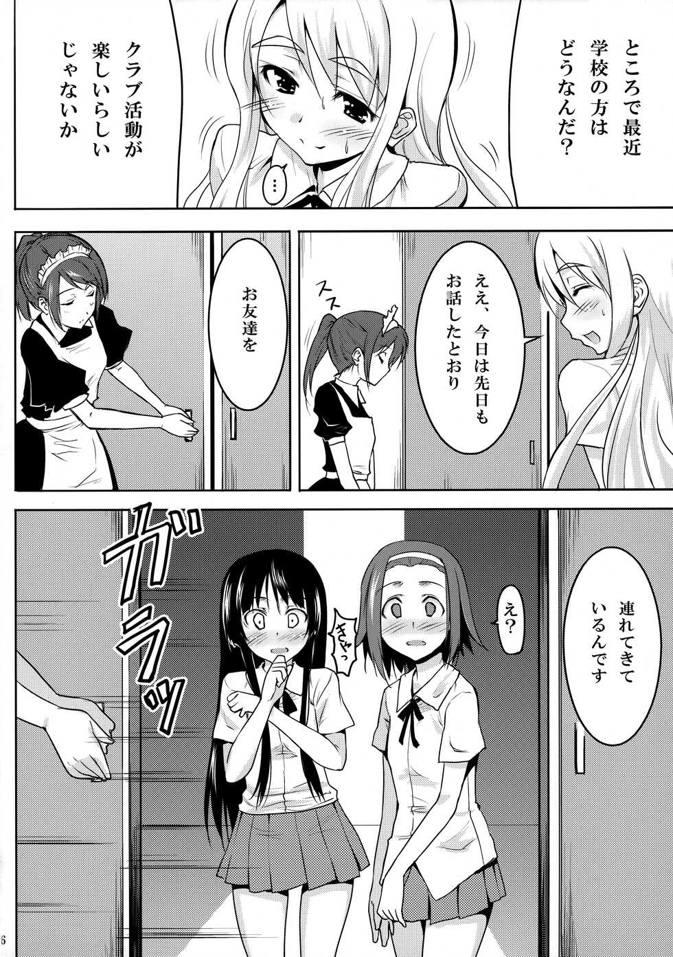 (C76) [Echo View (Shibusawa Hayato)] Himitsu Kunren (K-ON!) - Page 5