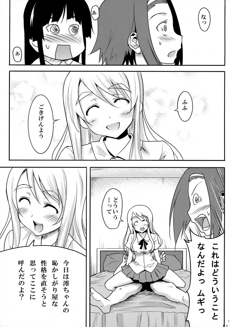 (C76) [Echo View (Shibusawa Hayato)] Himitsu Kunren (K-ON!) - Page 6