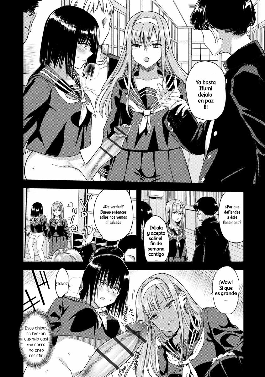 [Tokiwa Yutaka] Natsu ga Matte Iru | Futanari Na-chan (Magazine Cyberia Vol. 140) [Spanish] [McLovin] - Page 7