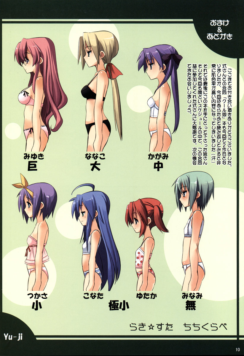 (C72) [OVERALL (Shiki, Yu-ji)] COOL DRIVE 2 (Lucky Star, The Melancholy of Haruhi Suzumiya) - Page 9