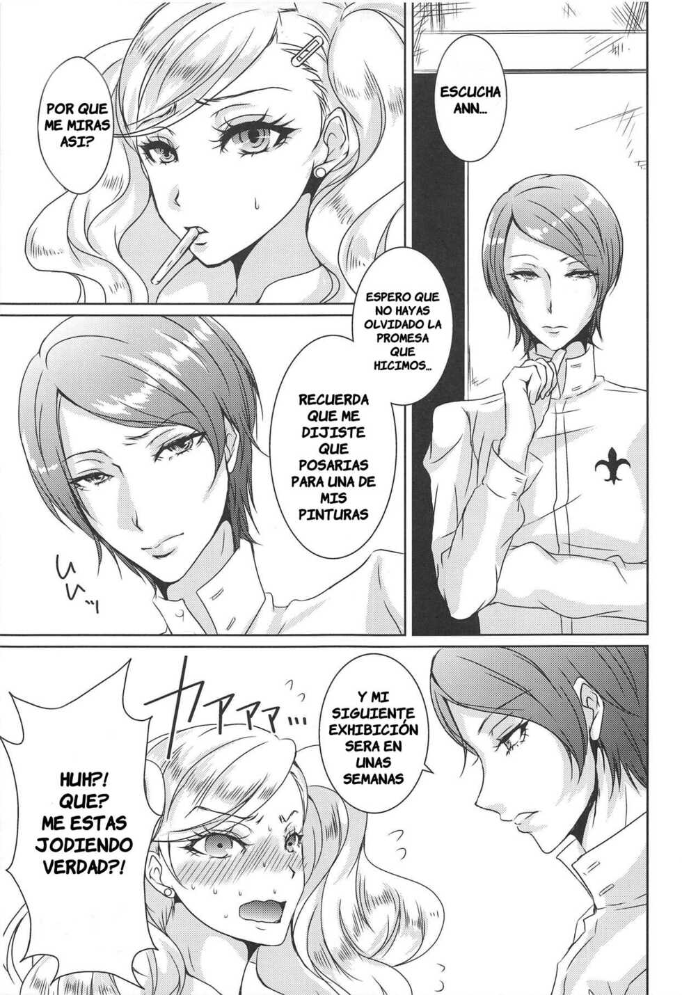 (C91) [Dirty69star★ (Soga)] OMG!! (Persona 5) [Spanish] - Page 3