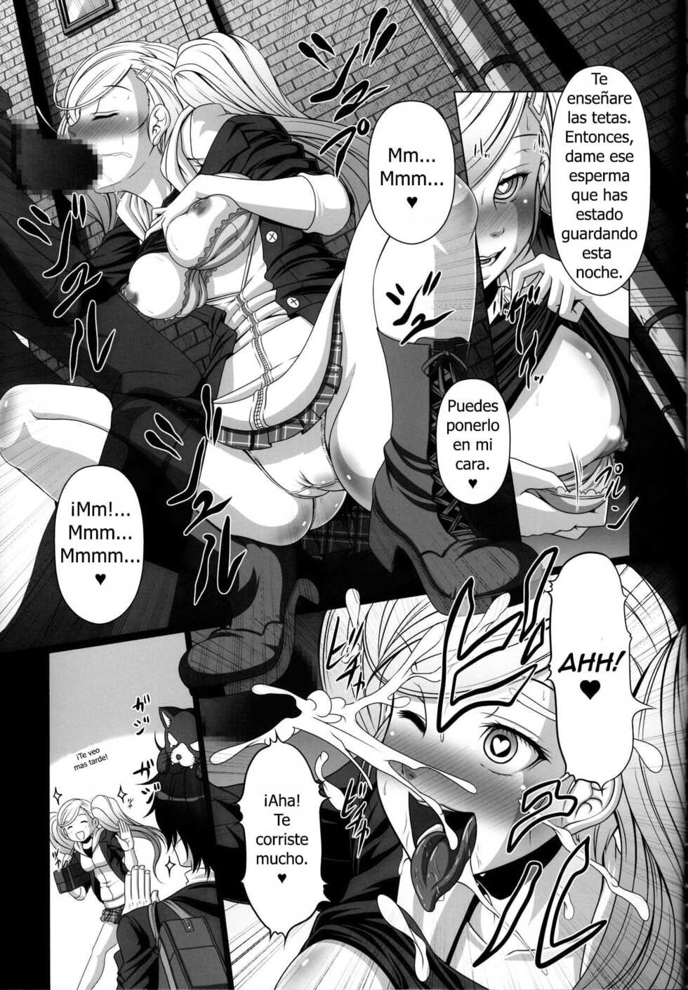 (C91) [AMAGI AN IRONWORKS (Ebisu)] HOBBY'S BLOCK!! 24 Josei Chara ga Default Ero Sugiru Ken - Women's sexual appeal is too strong. (Persona 5) [Spanish] - Page 4