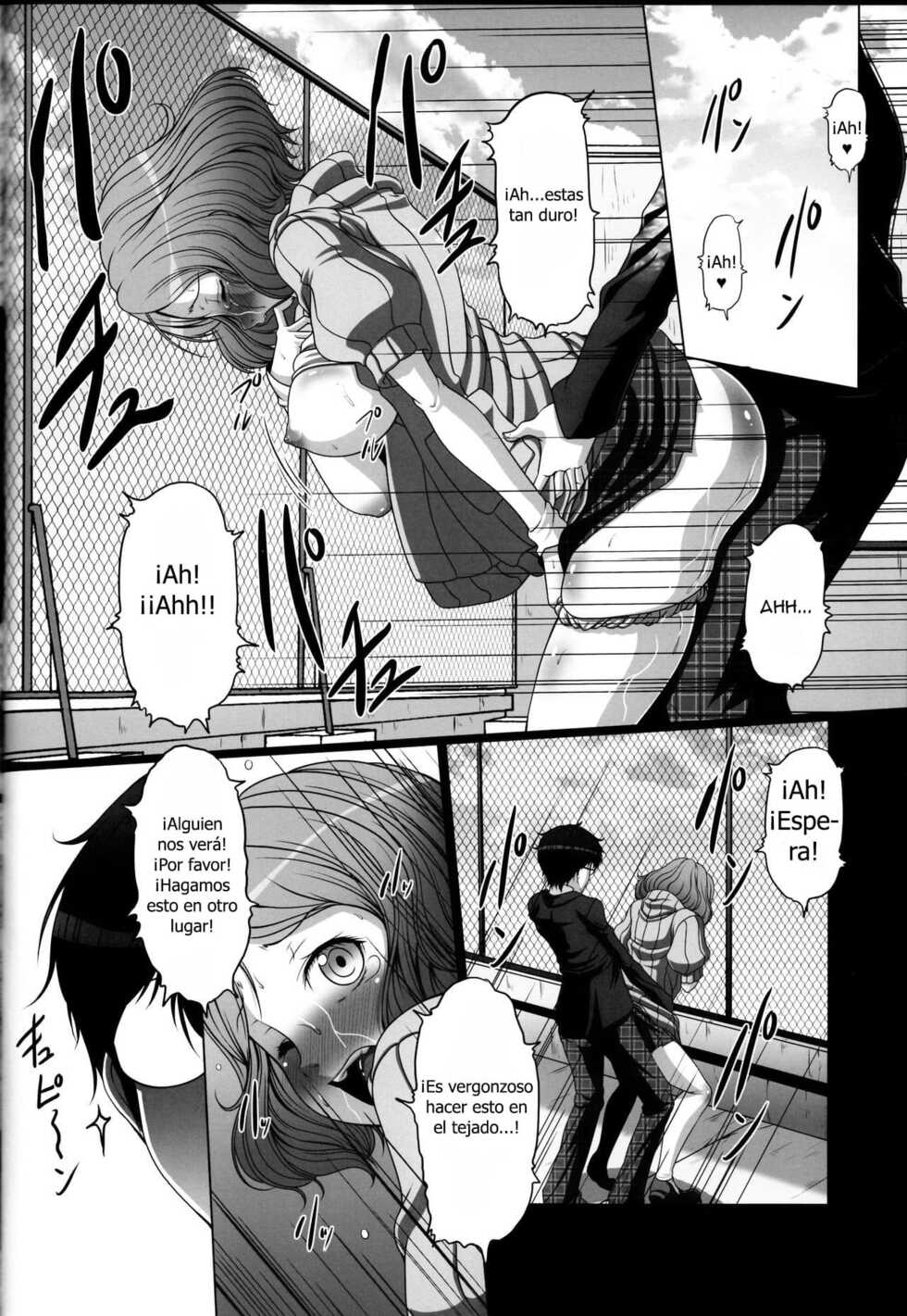 (C91) [AMAGI AN IRONWORKS (Ebisu)] HOBBY'S BLOCK!! 24 Josei Chara ga Default Ero Sugiru Ken - Women's sexual appeal is too strong. (Persona 5) [Spanish] - Page 9