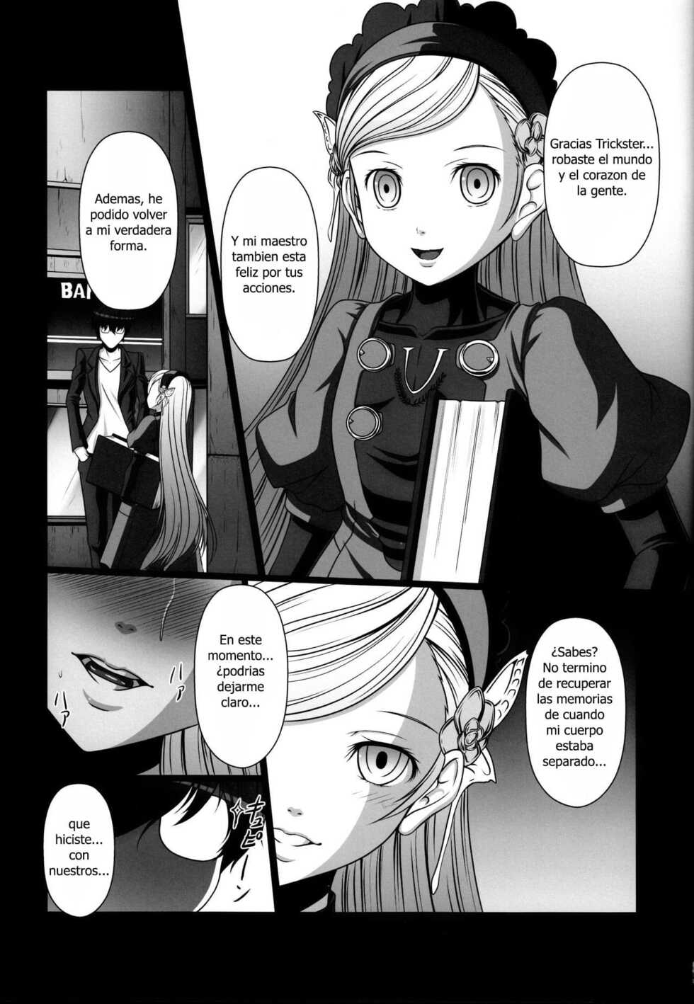 (C91) [AMAGI AN IRONWORKS (Ebisu)] HOBBY'S BLOCK!! 24 Josei Chara ga Default Ero Sugiru Ken - Women's sexual appeal is too strong. (Persona 5) [Spanish] - Page 22