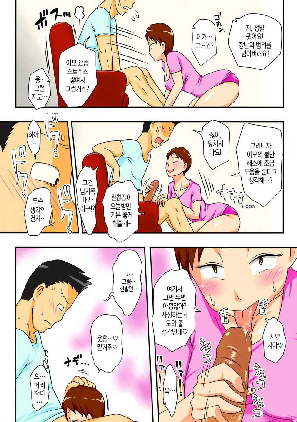 [Freehand Tamashii (DT Hone)] Covetous Auntie | 탐이 많은 이모 [Korean] [팀 마스터] - Page 15