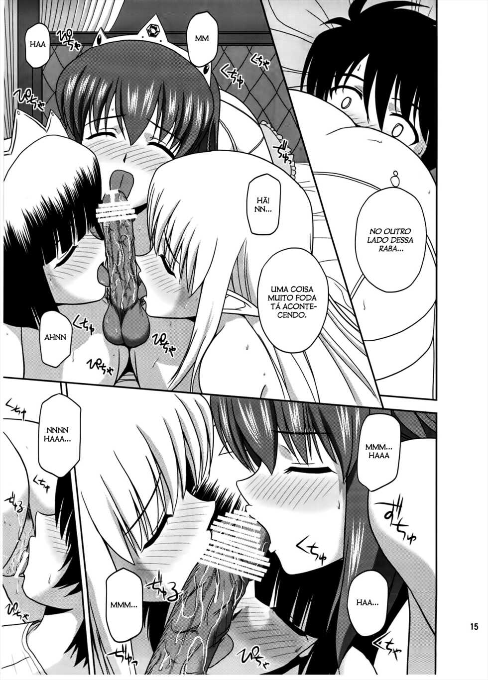 (C82) [G-SCAN CORP. (Satou Chagashi)] Le beau maitre 10 (Zero no Tsukaima) [Portuguese-BR] - Page 14