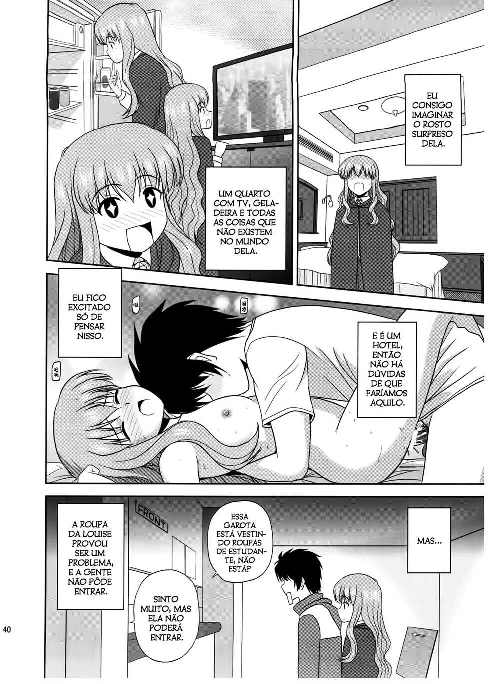 (C82) [G-SCAN CORP. (Satou Chagashi)] Le beau maitre 10 (Zero no Tsukaima) [Portuguese-BR] - Page 39
