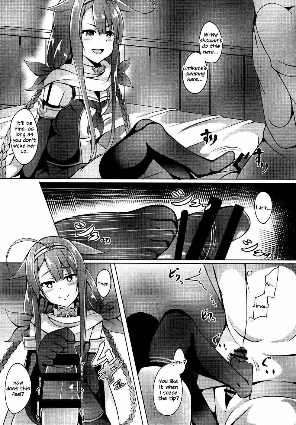 [Area7 (Kinata)] Motto! Kawakaze, Ganbarimasu! | Harder! Kawakaze, Work Harder! (Kantai Collection -KanColle-) [English] [Digital] - Page 10