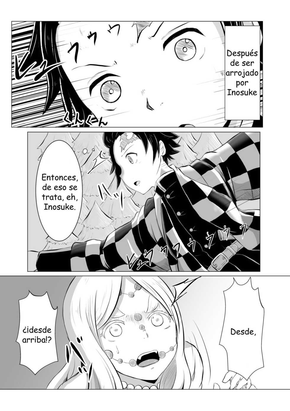 [Shironeko Nokiki] Hinokami Sex. (Kimetsu no Yaiba) [Spanish] - Page 2