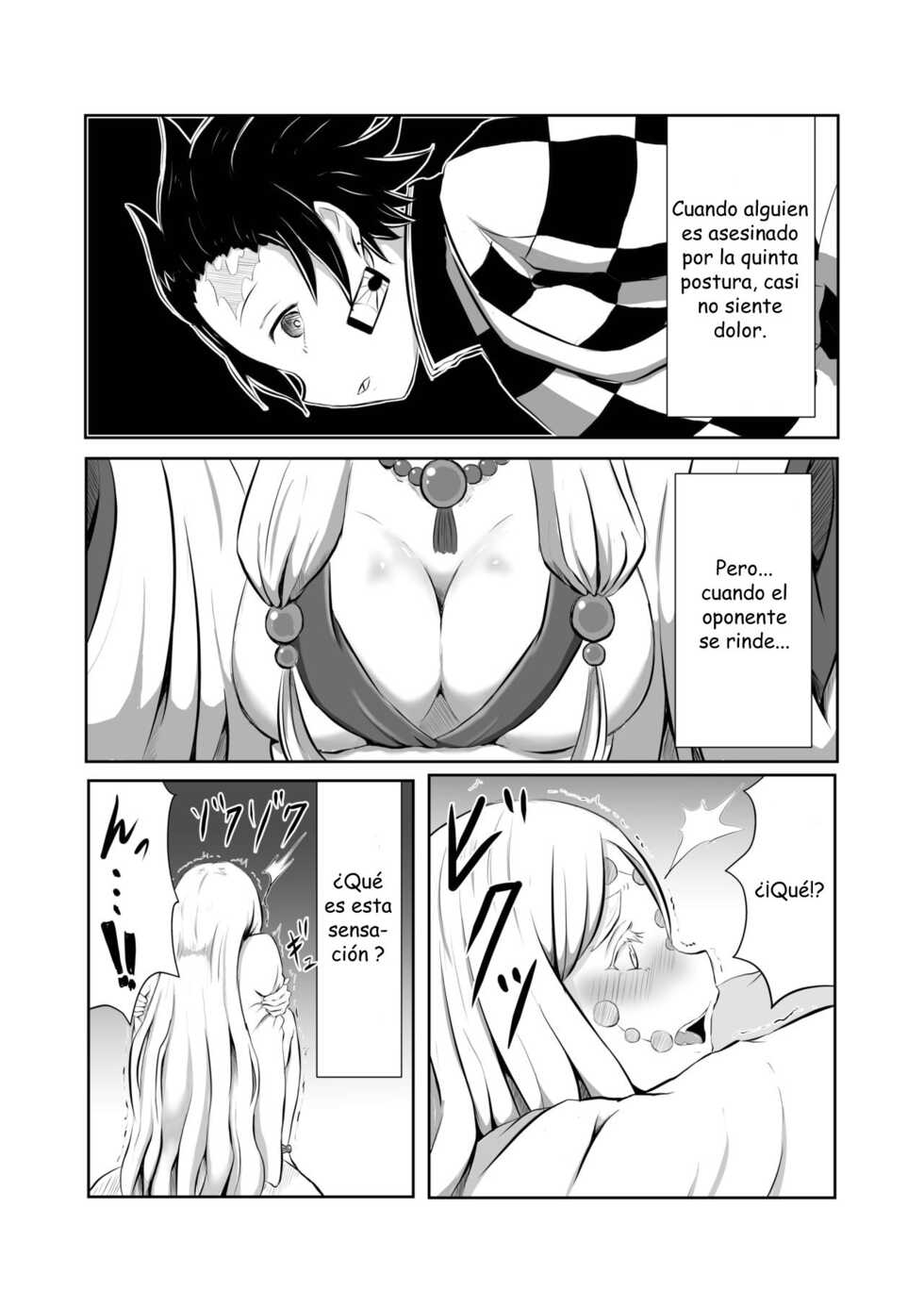 [Shironeko Nokiki] Hinokami Sex. (Kimetsu no Yaiba) [Spanish] - Page 5