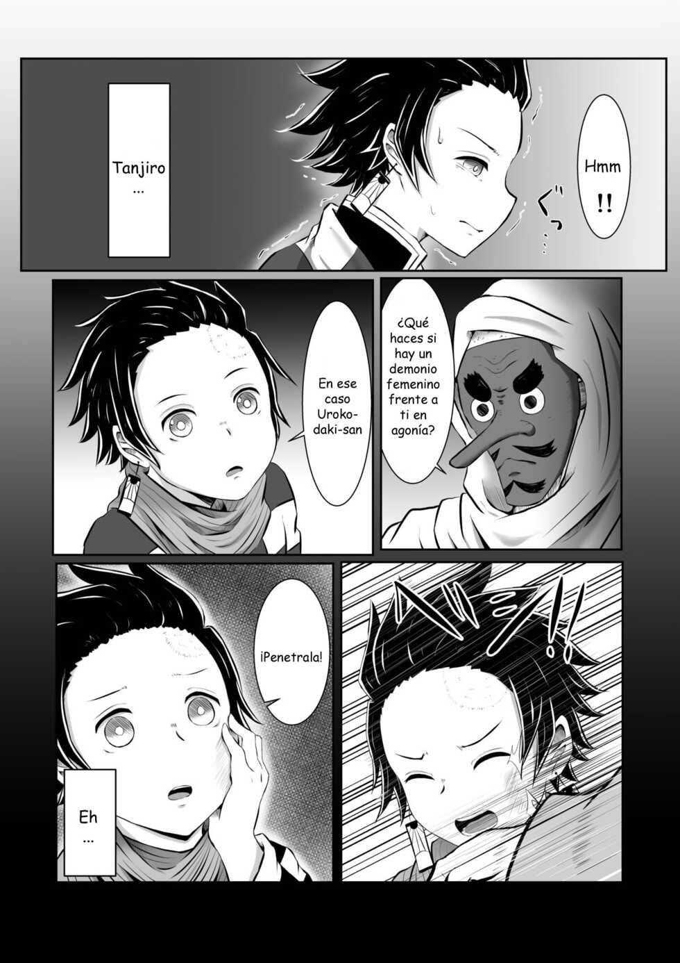 [Shironeko Nokiki] Hinokami Sex. (Kimetsu no Yaiba) [Spanish] - Page 10