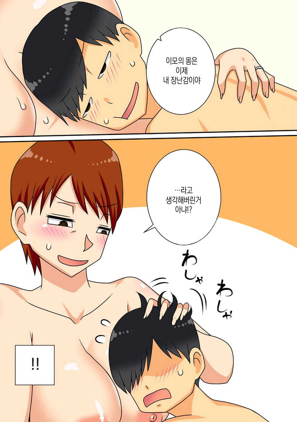 [Freehand Tamashii (DT Hone)] InCha no Oi ga Yaritai Oba-san.+ Extra [Decensored] [Digital] |음침 캐릭터 조카는 이모와 더 하고싶다+ 추가장면 [Korean] [팀 마스터] - Page 15