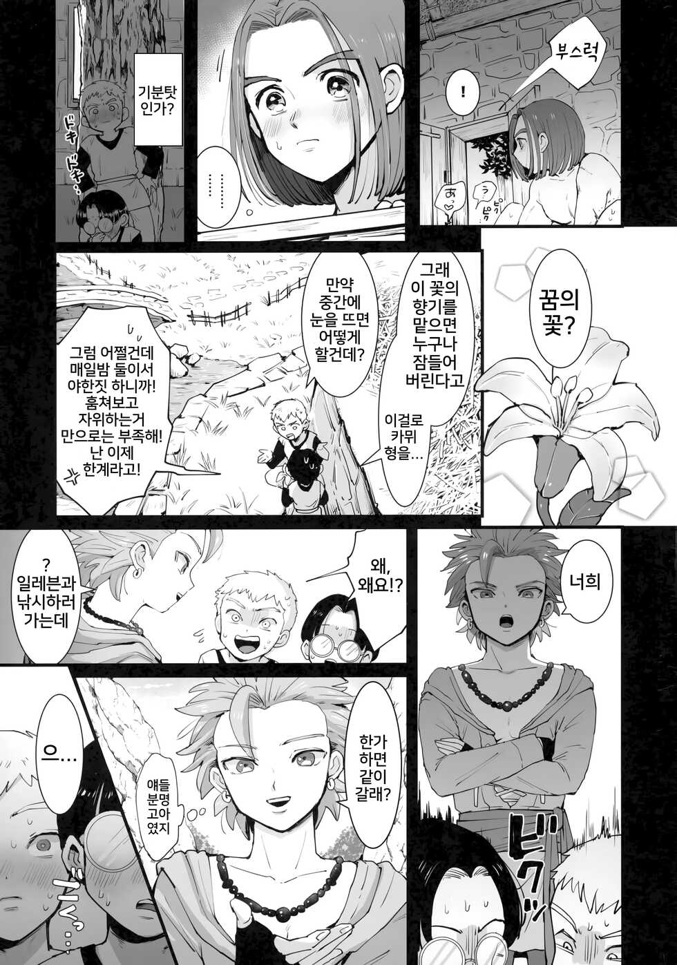 [Sinistra (Eda)] Ishi no Mura de Okita Koto | 이시 마을에서 일어난 일 (Dragon Quest XI) [Korean] - Page 6