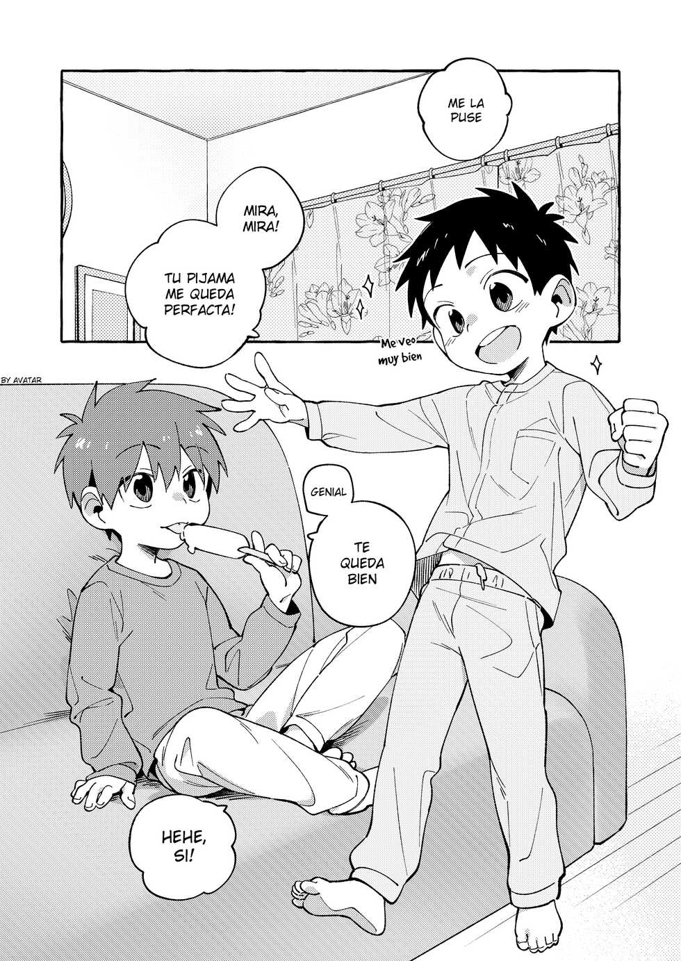 [Keito no Mori (Wool)] Tomodachi to Jikken Shite Miru Hon. Kouhen | A book about experimenting with your friend, part 2 [Spanish] [Avatar-kun] [Digital] - Page 6