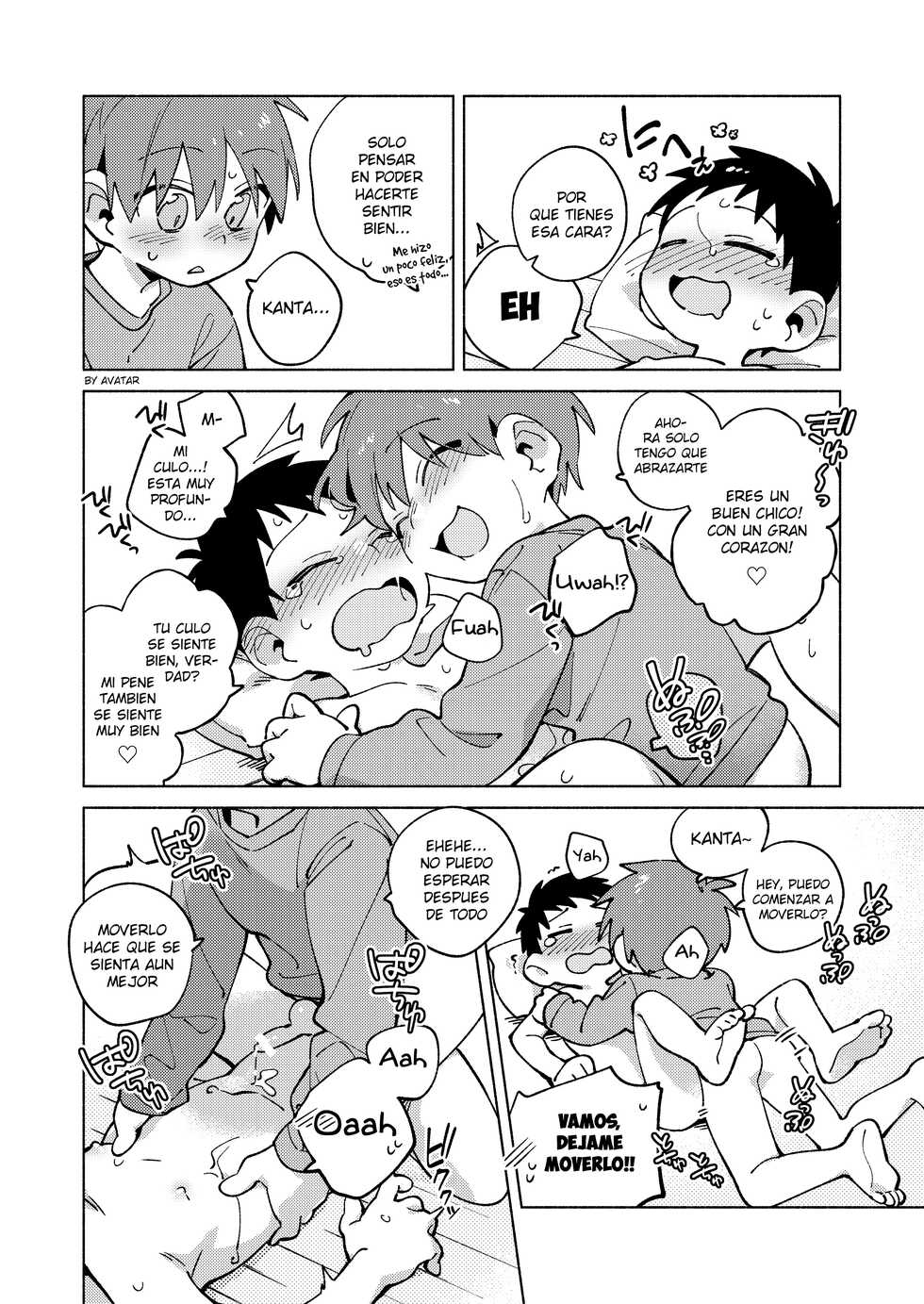 [Keito no Mori (Wool)] Tomodachi to Jikken Shite Miru Hon. Kouhen | A book about experimenting with your friend, part 2 [Spanish] [Avatar-kun] [Digital] - Page 34