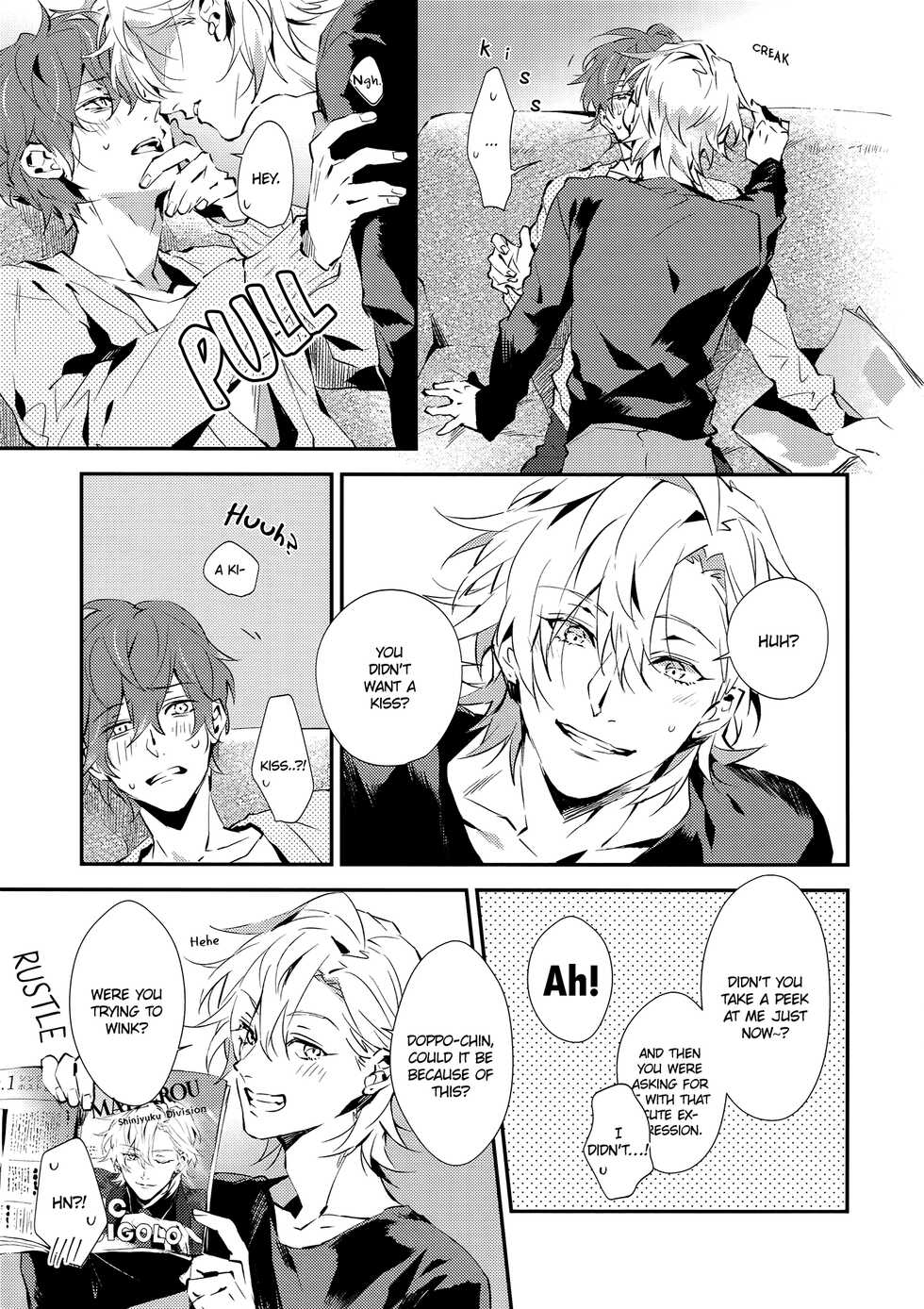(SPARK14) [inumog (Fujino, Marumo)] W⇔K (Hypnosis Mic) [English] {Hypnotized Division Scans} [Decensored] - Page 6
