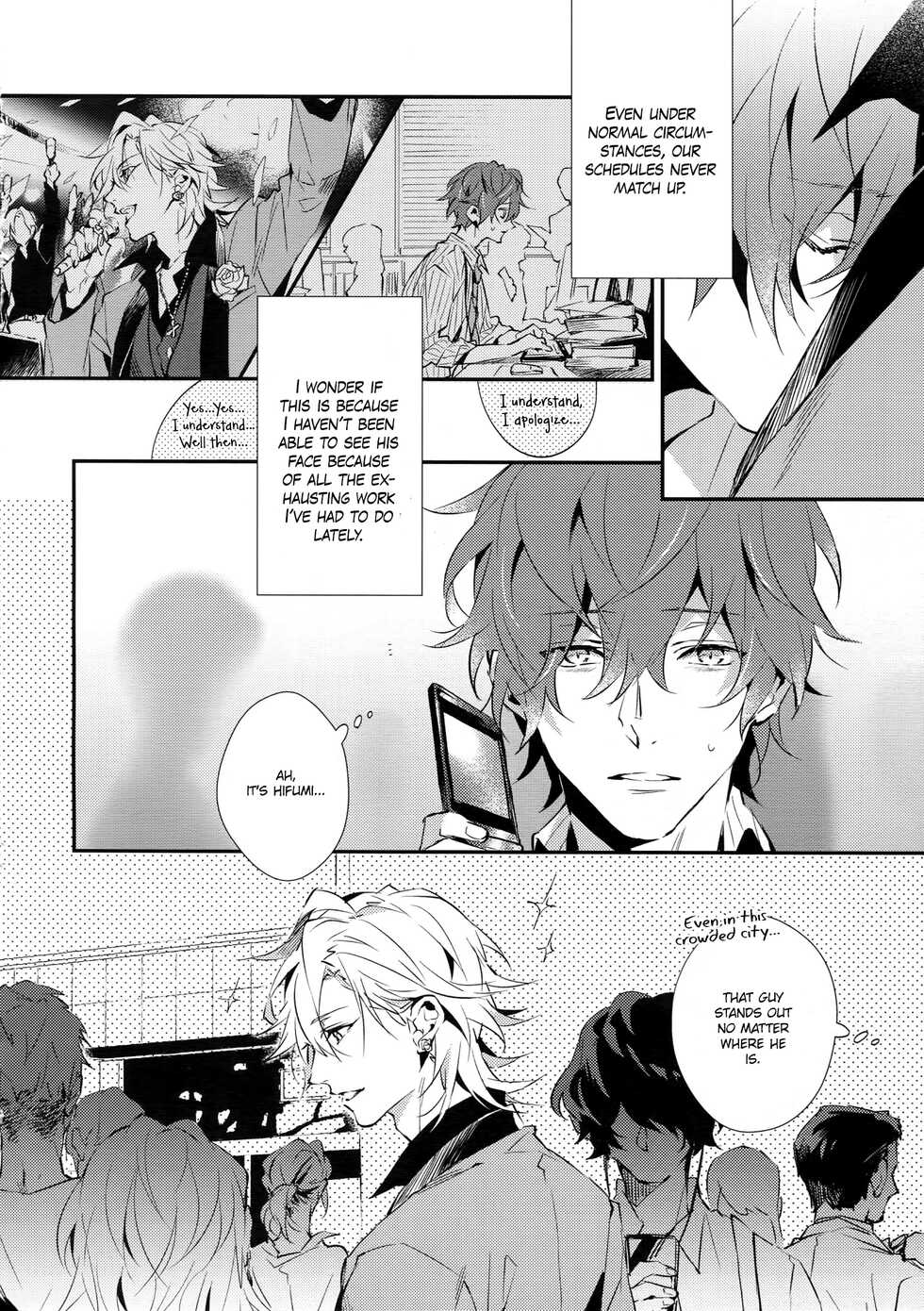 (C96) [inumog (Fujino, Marumo)] Zenbu, Ai no Katachi | Everything is a Form of Love (Hypnosis Mic) [English] {Hypnotized Division Scans} [Decensored] - Page 5