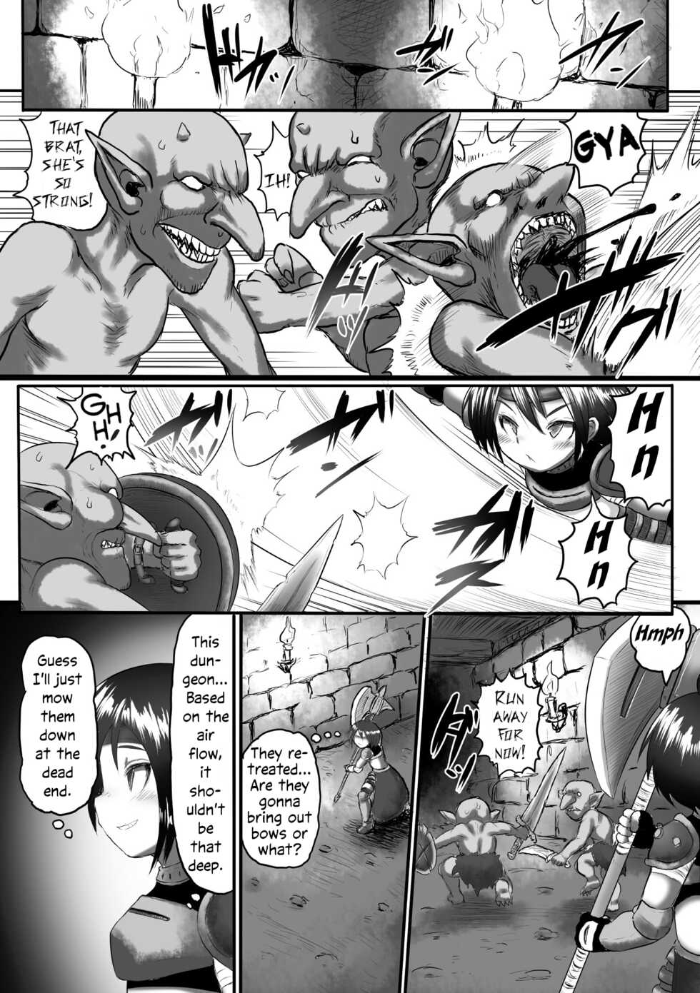 [Taikou] Senshi Ha Dekitate Shinsen Nama Onaho | This Fighter GIrl Is A Freshly Made, Living Cocksleeve (2D Comic Magazine - Syukusyouka Hiroin Kyousei Onahole Keikaku Vol. 1) [English] [Digital] - Page 2