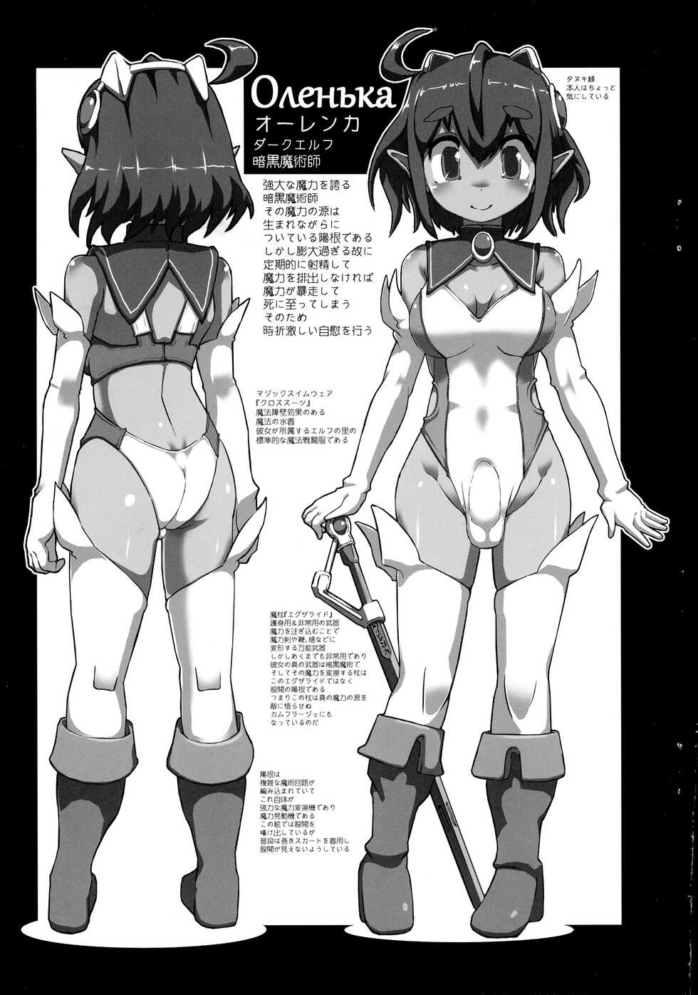 (C99) [Atsukiri Youjo (Sukiyo)] DarFuta!! Futanari Dark Elf Super Onanii no Maki - Page 11