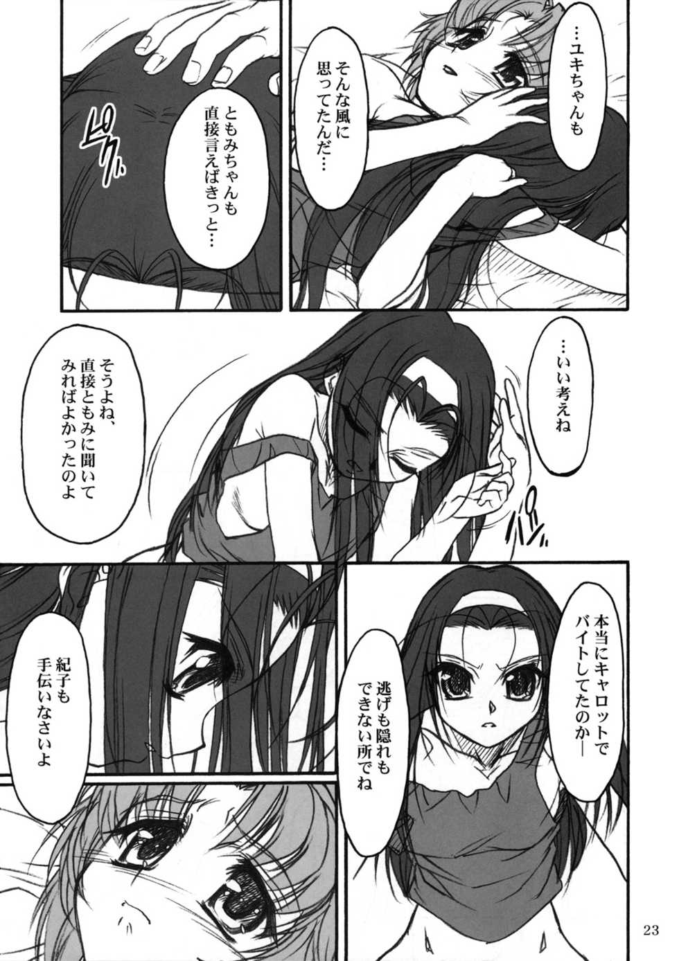 [MEKONGDELTA & DELTAFORCE (Route39, Zenki)] TOMOMI-XXX (Pia Carrot e Youkoso!! 2) - Page 22