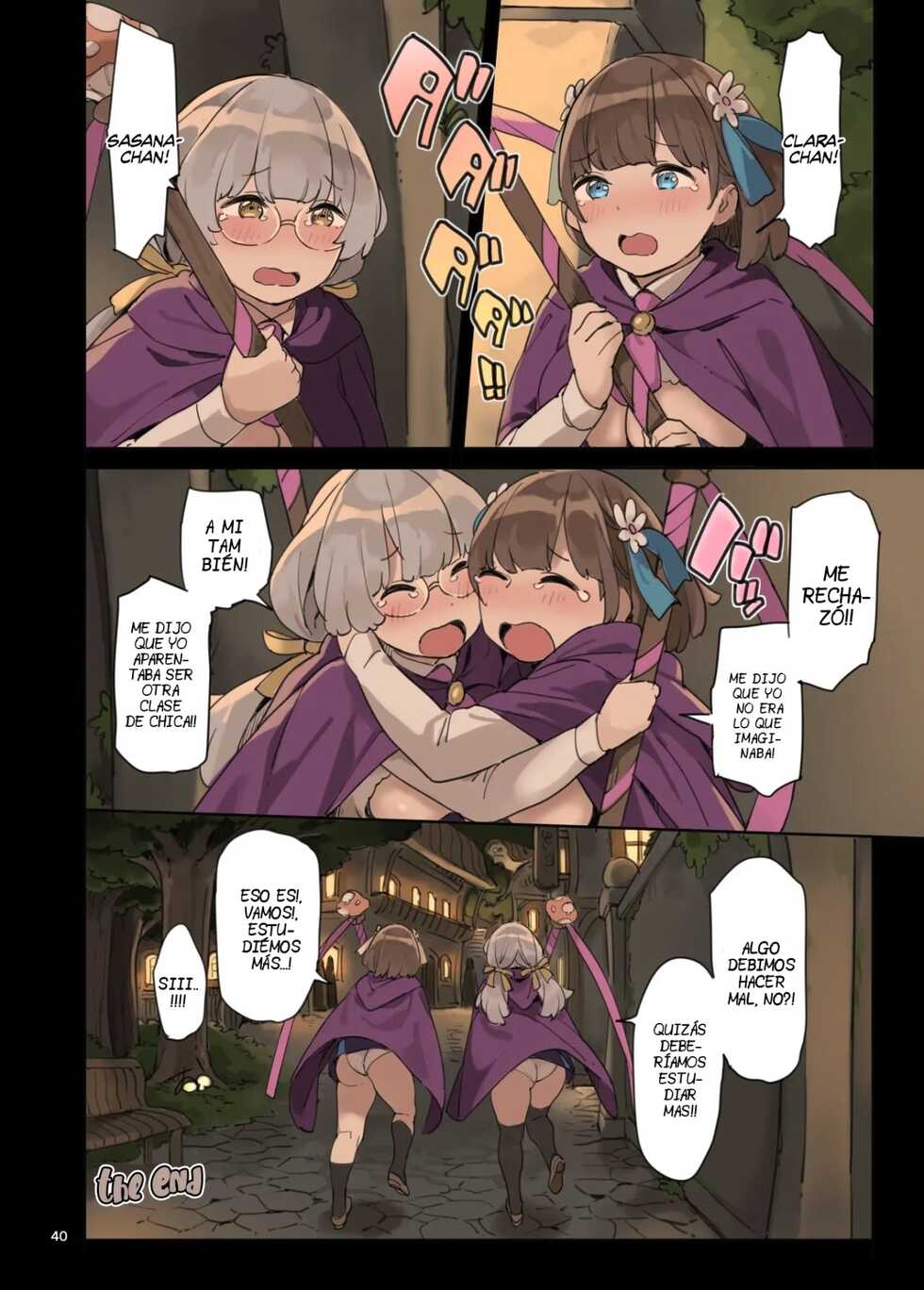 [Irotenya] Mahou de Ecchi no Obenkyou! [Spanish] - Page 40