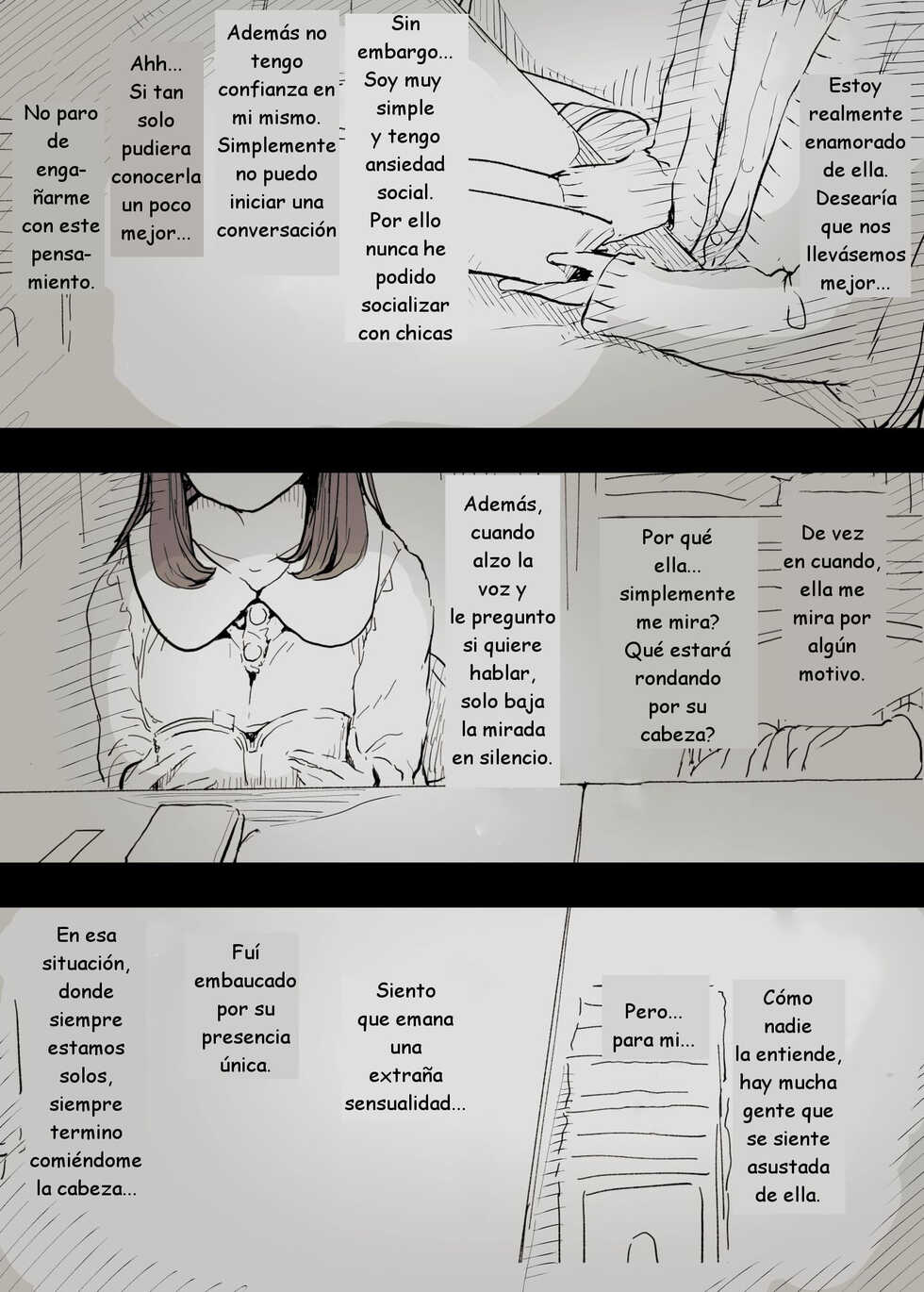 [Himawari no Tane (Taneno Nakmi)] Bungaku Joshi ni Taberareru [Spanish] [megabentilad] [Digital] - Page 3