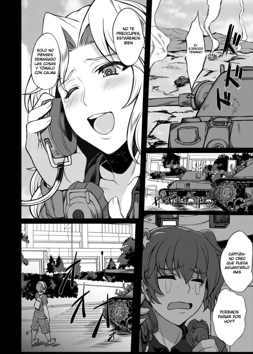 [Bomb Shelter (Orange Bull)] Beiei Sex Doumei (Girls und Panzer) [Spanish] [Allen Translations] [Digital] - Page 8