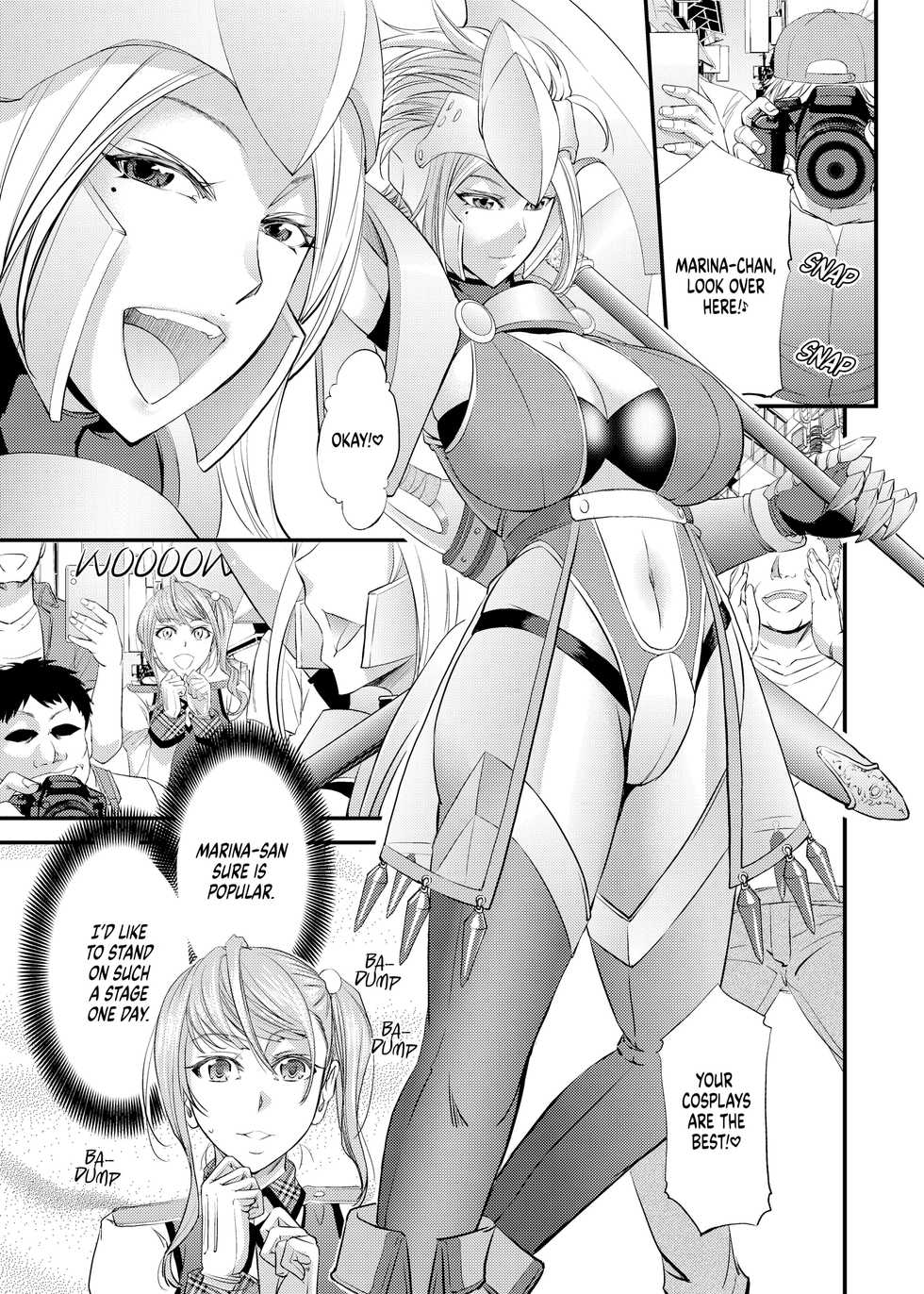 [Monji Koubou (Kikuichi Monji)] Akogare Shemale Layer to HameCos Rinkan | Gangbang with my Idolized Shemale Cosplayer [English] [Decensored] - Page 2