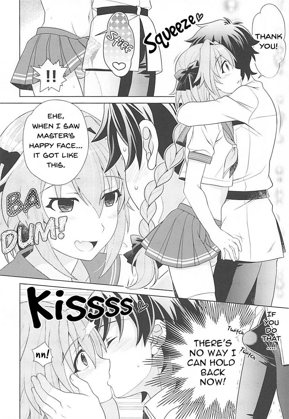 (COMIC1☆13) [Kanyou Shounen (URA)] Motto Kyou kara Boku wa Master no Koibito (Fate/Grand Order) [English] - Page 7