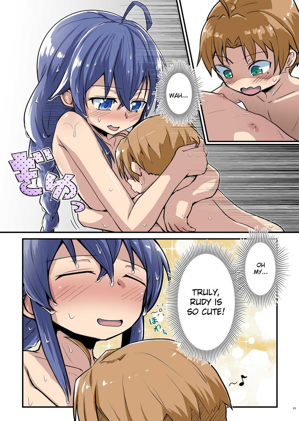 [Umari-ya (D-2)] Mushoku! (Ao) | Mushoku! (Blue) (Mushoku Tensei ~Isekai Ittara Honki Dasu~) [English] [Saki-Kotowari] [Digital] - Page 24