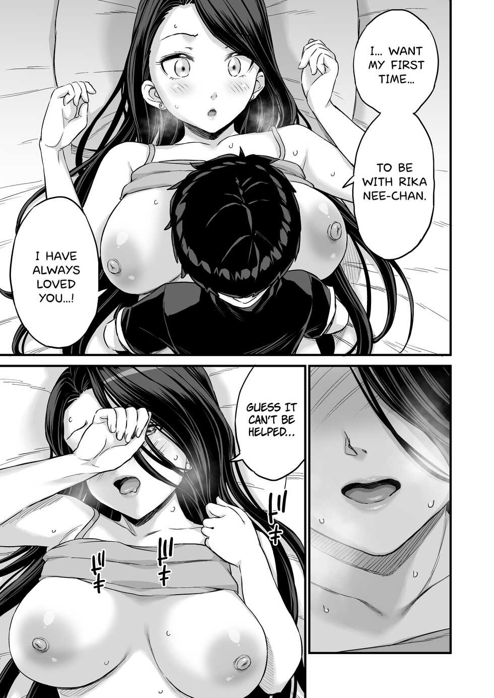 [Eastorage (Higashino Mikan)] Onii-chan dakedo Oppai Sutte Mitai [English] [hardcase8translates] - Page 37