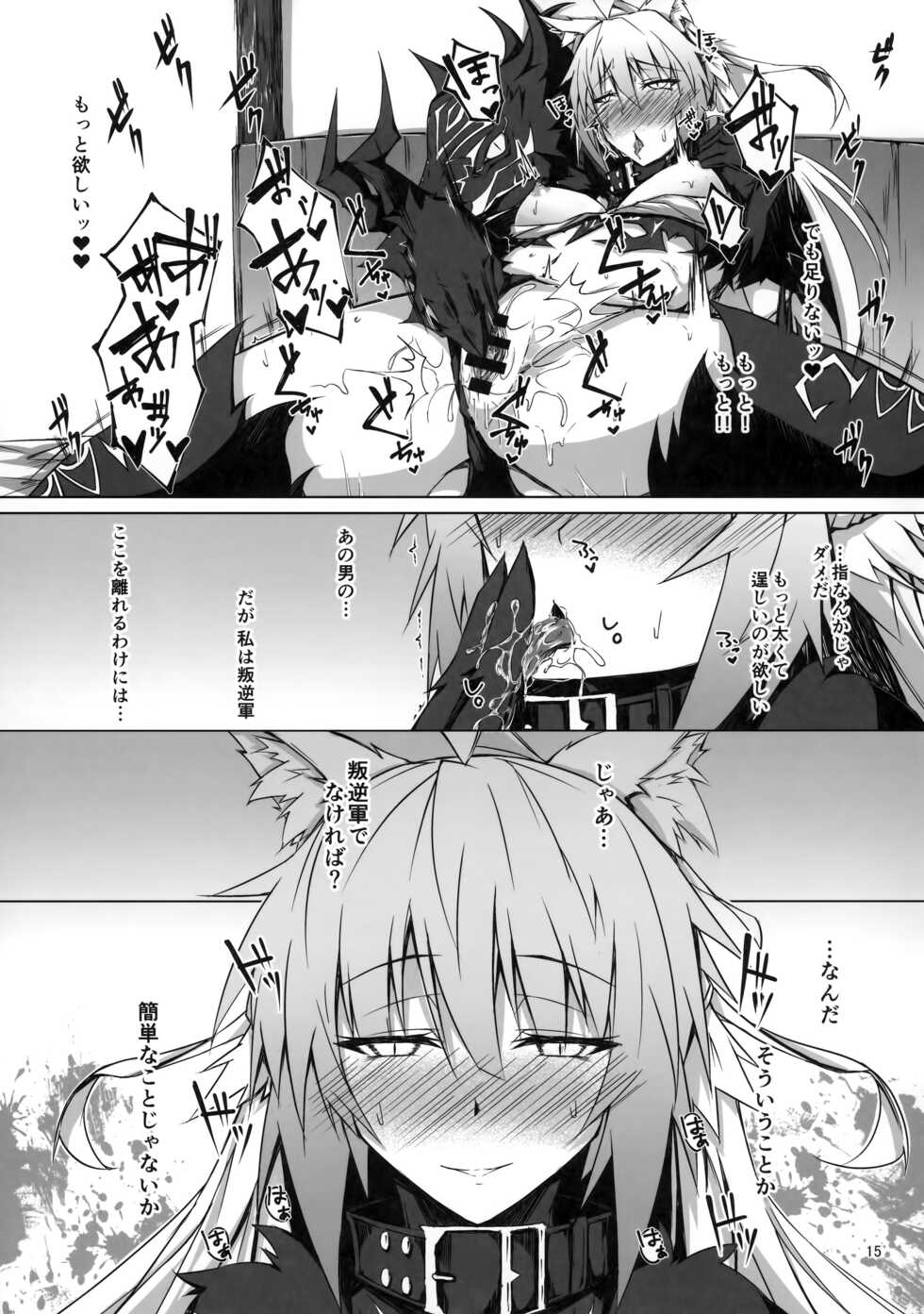 (C95) [eK-SHOP (Tsuizi)] Ryouken wa Mesuinu Rashiku (Fate/Grand Order) - Page 14