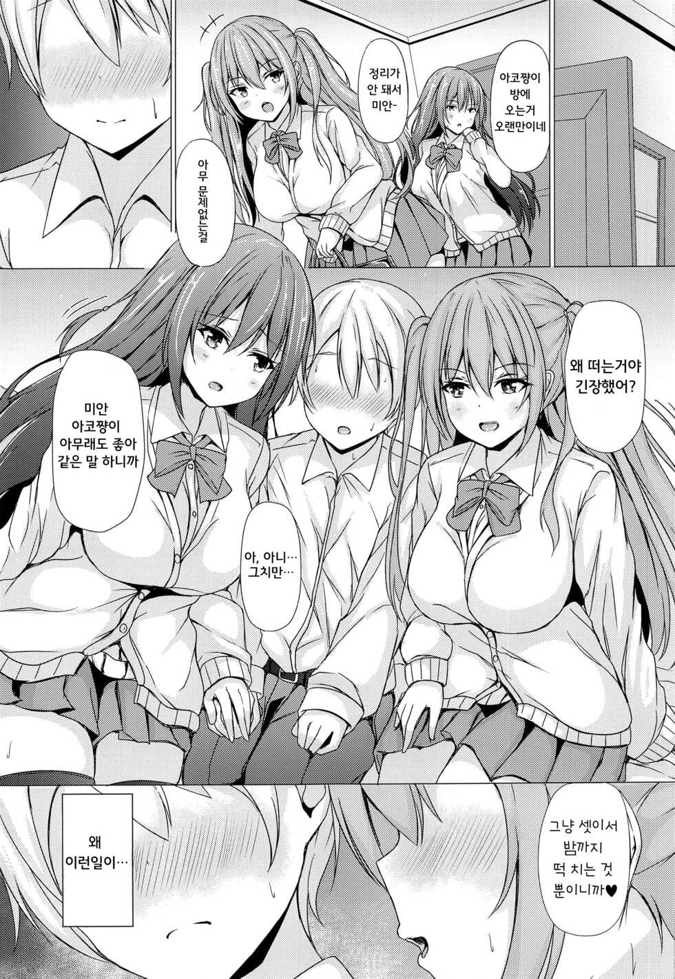 (C99) [Hoshizora Step (Trista)] Achiga side-H (Saki) [Korean] - Page 4