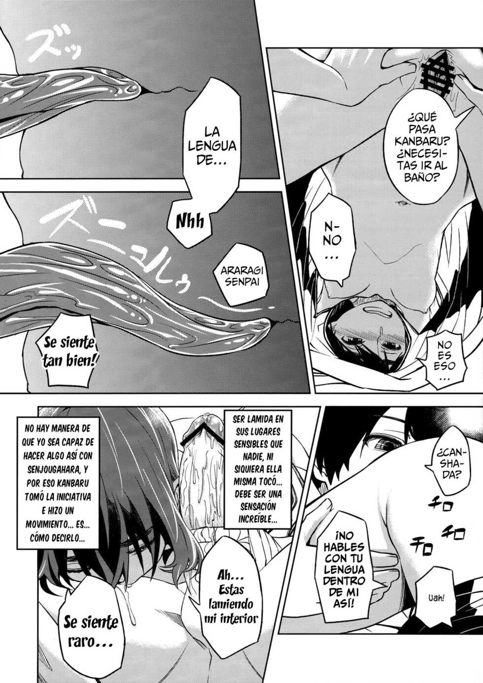 (SC55) [AERODOG (inu)] Suruga Play (Bakemonogatari) [Spanish] - Page 9