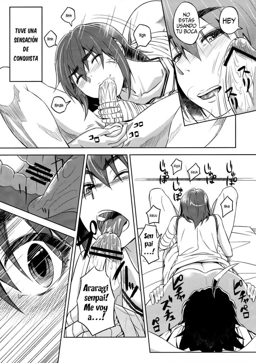 (SC55) [AERODOG (inu)] Suruga Play (Bakemonogatari) [Spanish] - Page 10
