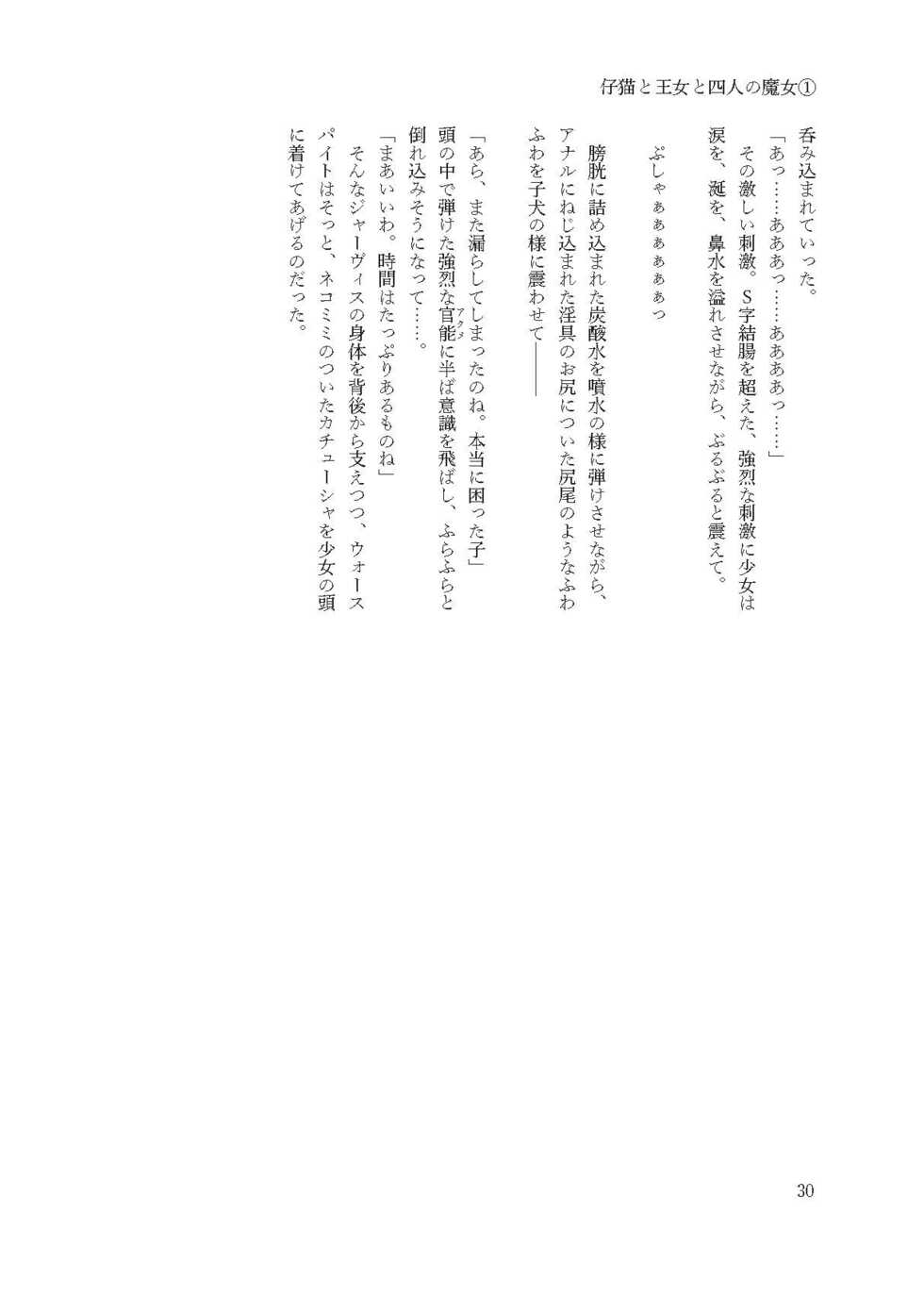 [Fukashigi (Tamasawa Tsubura, Namiki Kojiro)] Koneko to Oujo to Yonin no Majo Sono 1 (Kantai Collection -KanColle-) [Digital] - Page 29