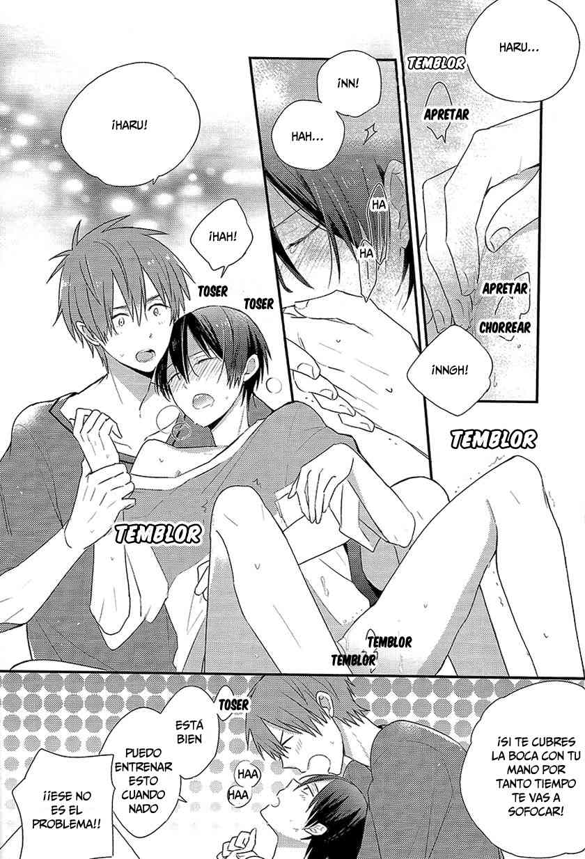 (GOOD COMIC CITY 20) [Otawamure GO!GO! (Nimoda Ai)] Oyasumi Mae Secret (Free!)  [Spanish] [Whitelies Fansub] - Page 8