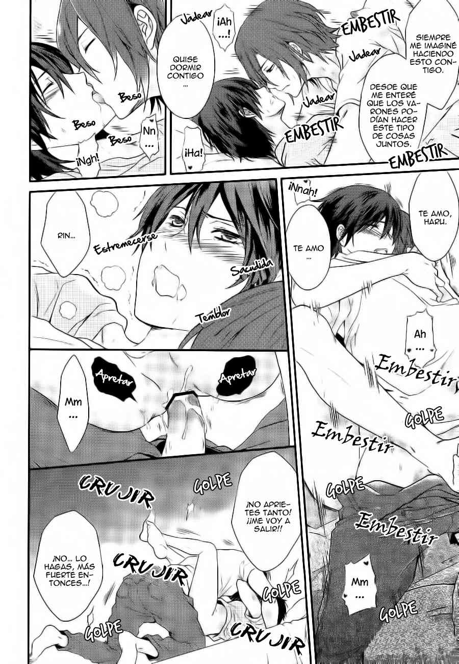 (Renai Free Style! Osaka Taikai) [Aiou (Aoshi Hina)] Minna Shitteru | Everyone Knows (Free!) [Spanish] [Whitelies Fansub] - Page 25