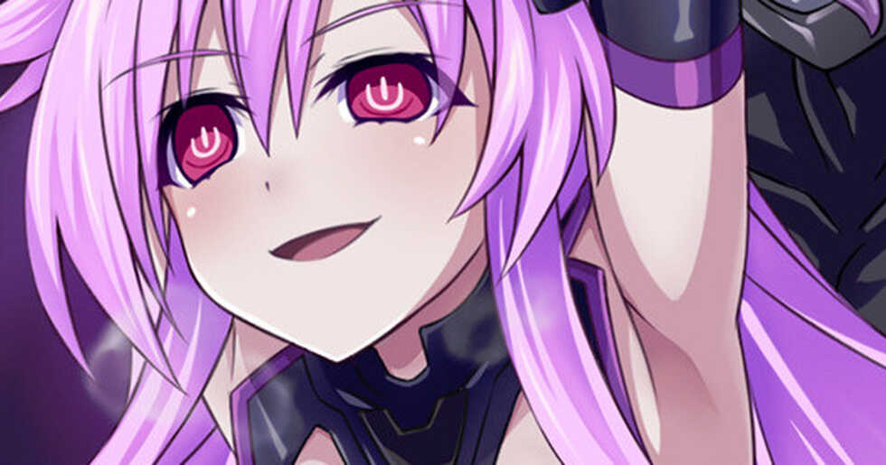 [Ribimura] Purple Sister humiliation mask brainwashing (Hyperdimension Neptunia) - Page 8
