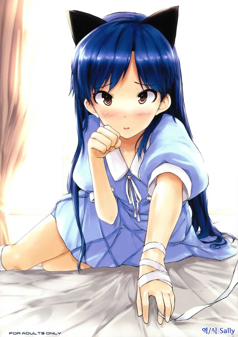 (Aoi Utahime -BLUE DIVA-) [Asterism (Asterisk)] chihyanyan peropero 2 (THE IDOLM@STER) [Korean] [Sally] - Page 1